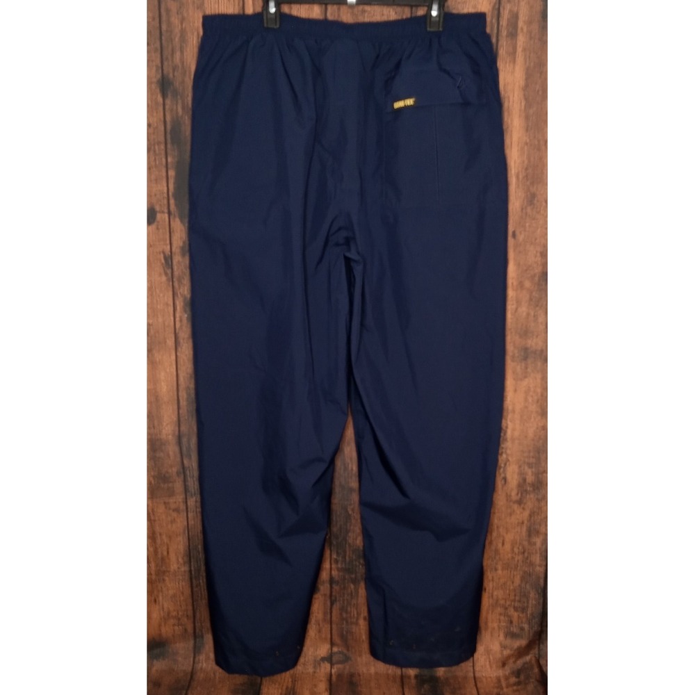 Zero Restriction Featherweight Pullover Rain Pants Men's XL Blue - Picture 2 of 8